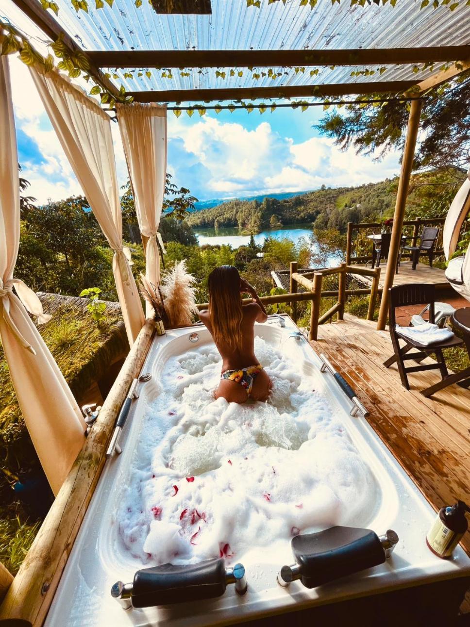 Levit Glamping - Hotel Guatape Penol (Adults Only) エクステリア 写真